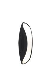Pasion Gloss Black Wall Lights Mantra Flush Wall Lights